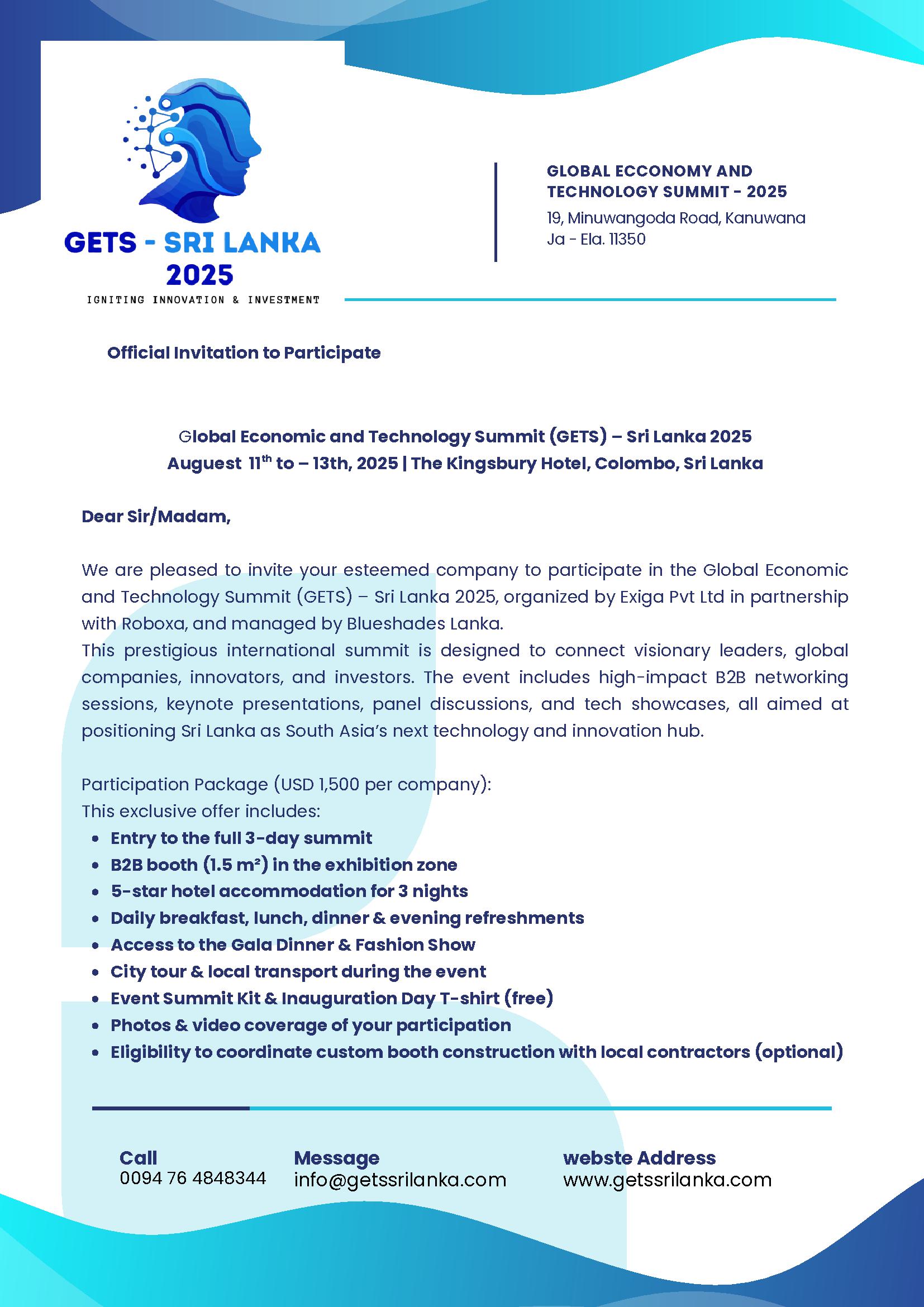GETS Docs Page 1 Summit Invitation 1